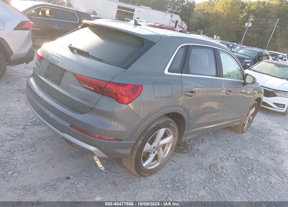 2020 AUDI Q3 PREMIUM 45 TFSI QUATTRO TIPTRONIC VIN: WA1AECF31L1083388