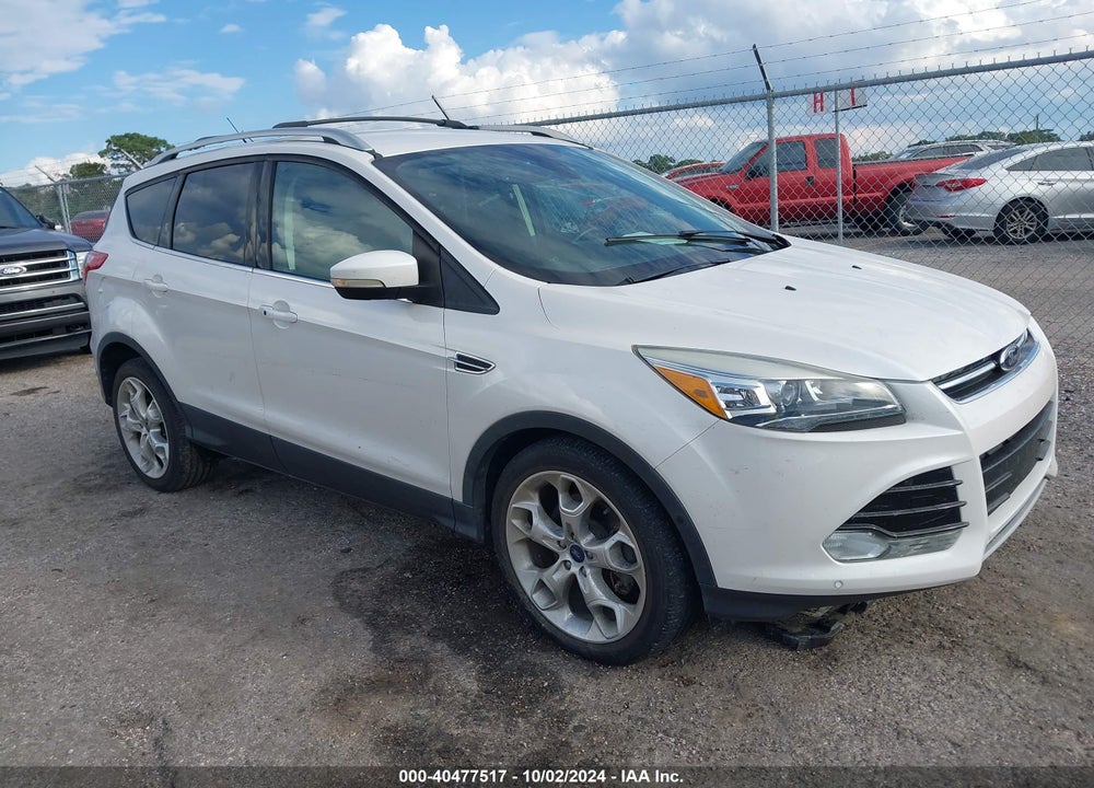 2013 FORD ESCAPE TITANIUM VIN: 1FMCU0J95DUC52187