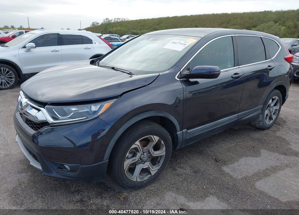 2019 HONDA CR-V EX VIN: 2HKRW2H55KH657075