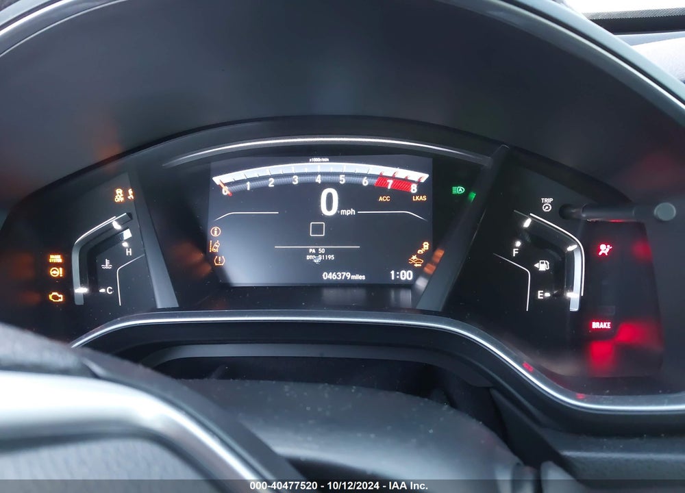 2019 HONDA CR-V EX VIN: 2HKRW2H55KH657075