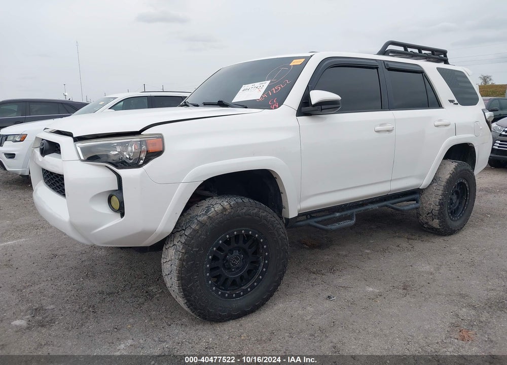 2016 TOYOTA 4RUNNER SR5 VIN: JTEBU5JR8G5282629