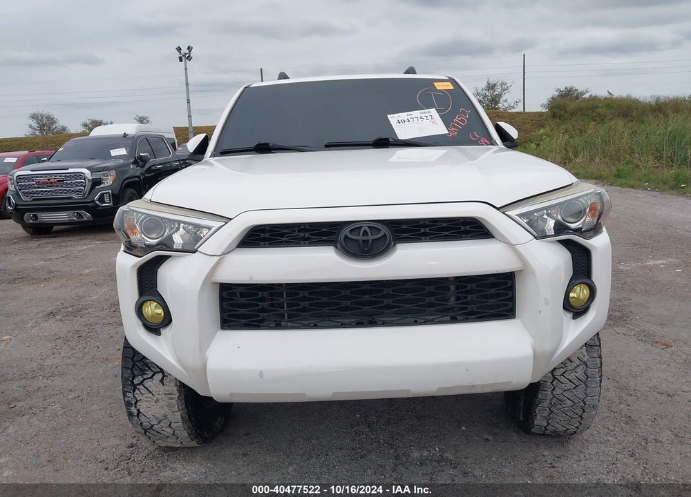 2016 TOYOTA 4RUNNER SR5 VIN: JTEBU5JR8G5282629