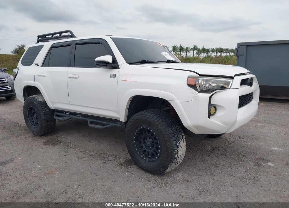 2016 TOYOTA 4RUNNER SR5 VIN: JTEBU5JR8G5282629