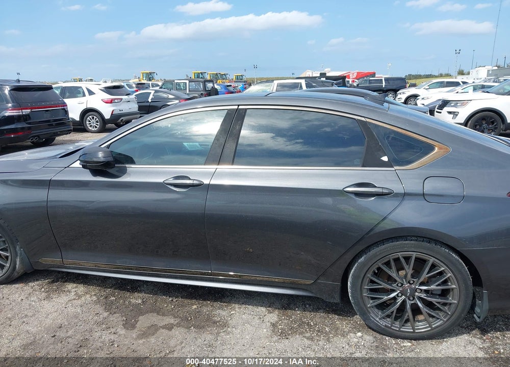 2018 GENESIS G80 3.3T SPORT VIN: KMHGN4JB0JU222776