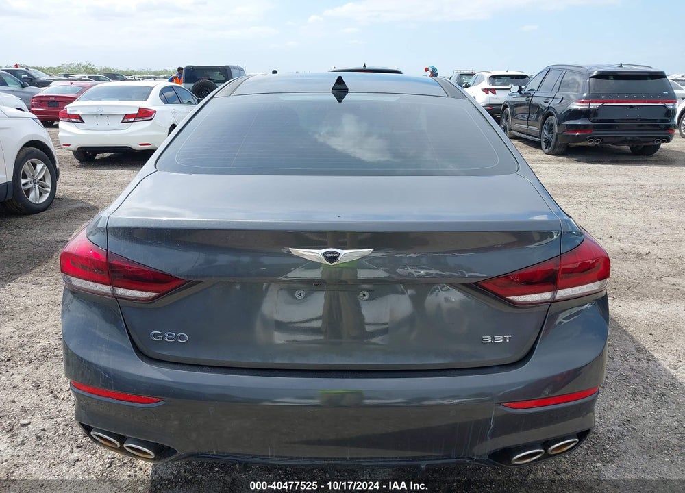 2018 GENESIS G80 3.3T SPORT VIN: KMHGN4JB0JU222776