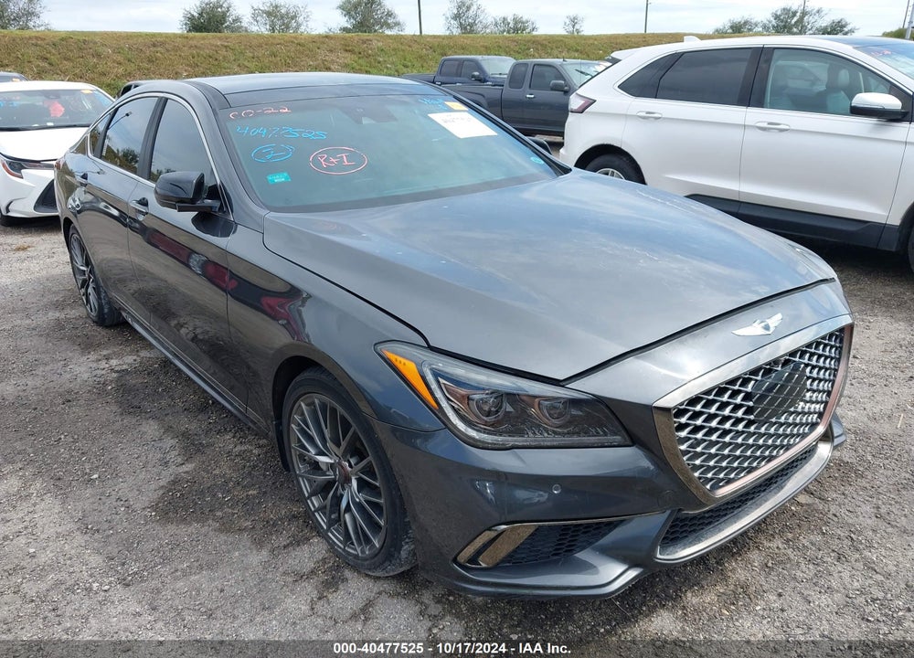 2018 GENESIS G80 3.3T SPORT VIN: KMHGN4JB0JU222776