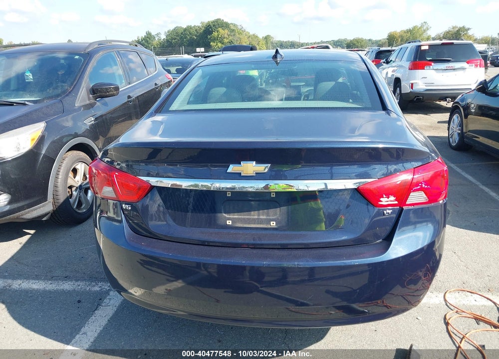 2015 CHEVROLET IMPALA 2LT VIN: 2G1125S36F9263250