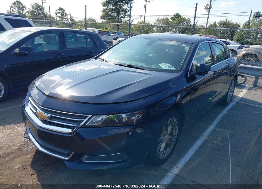2015 CHEVROLET IMPALA 2LT VIN: 2G1125S36F9263250