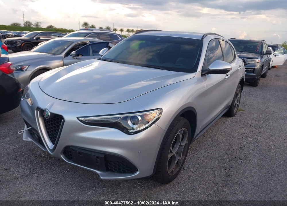 2018 ALFA ROMEO STELVIO SPORT AWD VIN: ZASFAKPNXJ7B81631