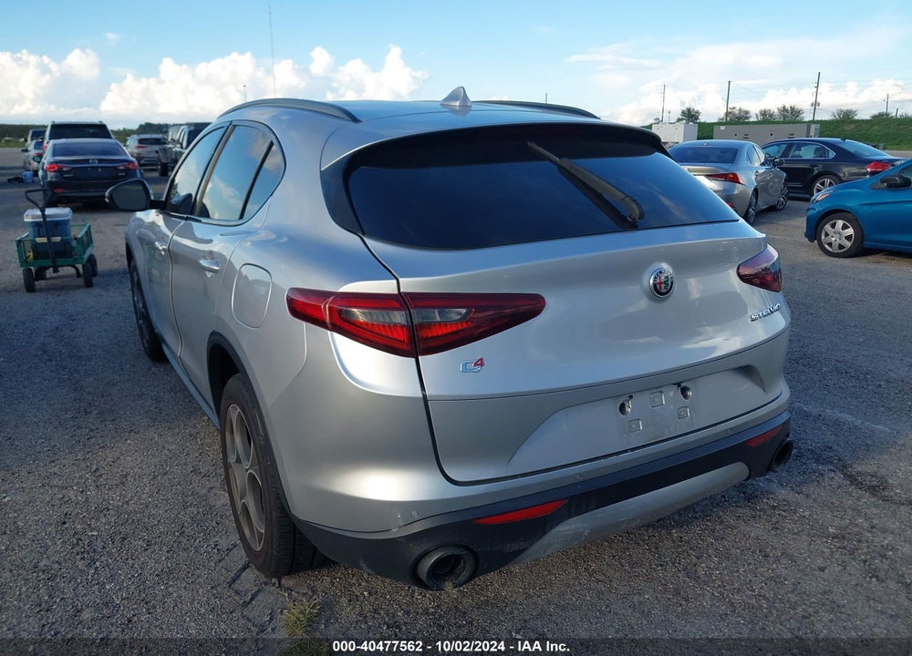 2018 ALFA ROMEO STELVIO SPORT AWD VIN: ZASFAKPNXJ7B81631