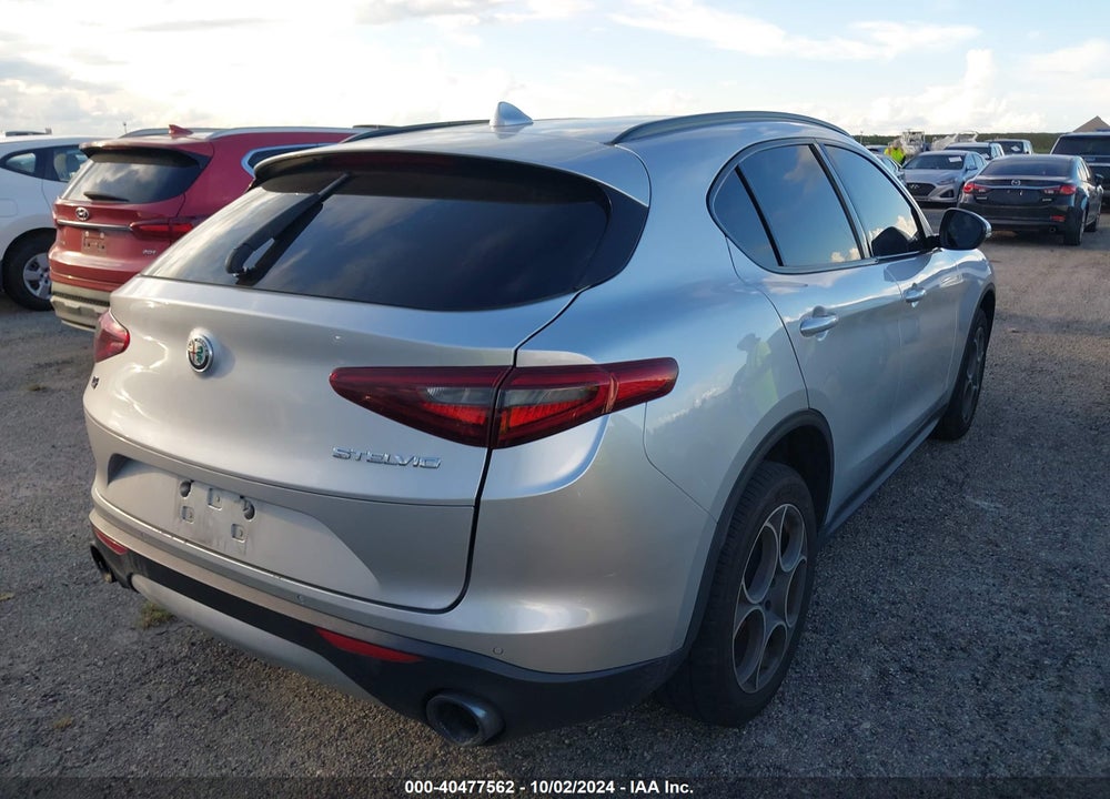 2018 ALFA ROMEO STELVIO SPORT AWD VIN: ZASFAKPNXJ7B81631