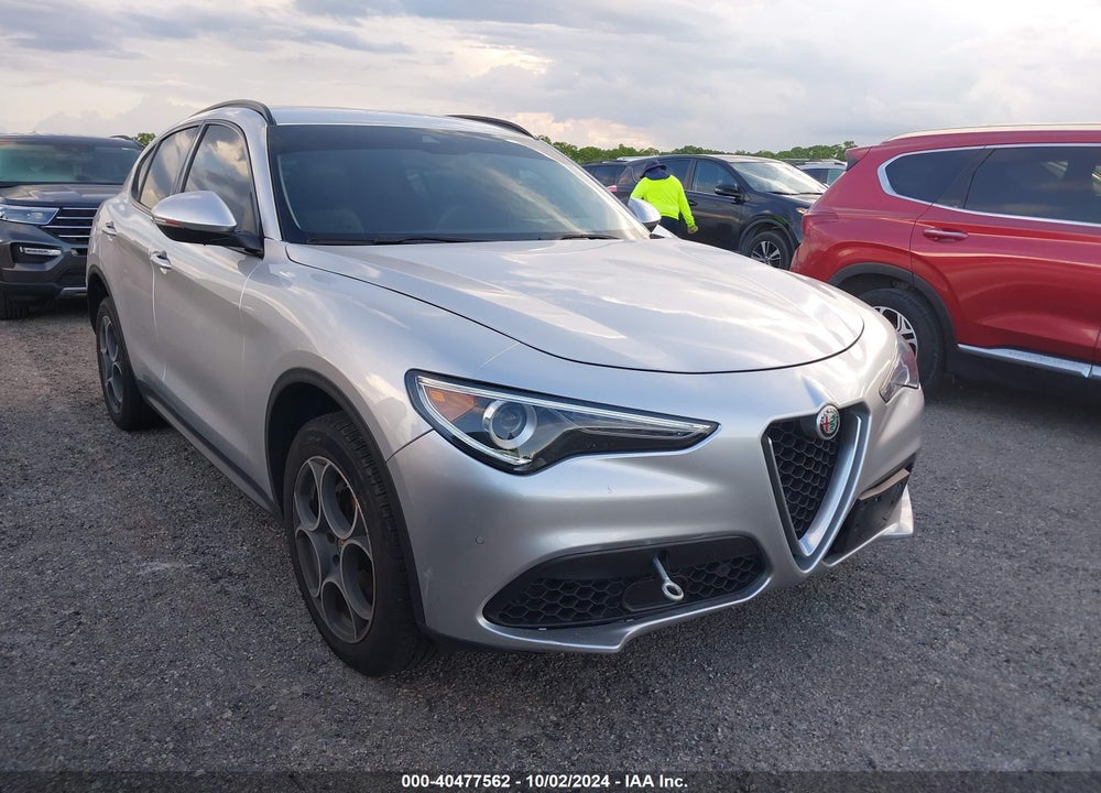 2018 ALFA ROMEO STELVIO SPORT AWD VIN: ZASFAKPNXJ7B81631