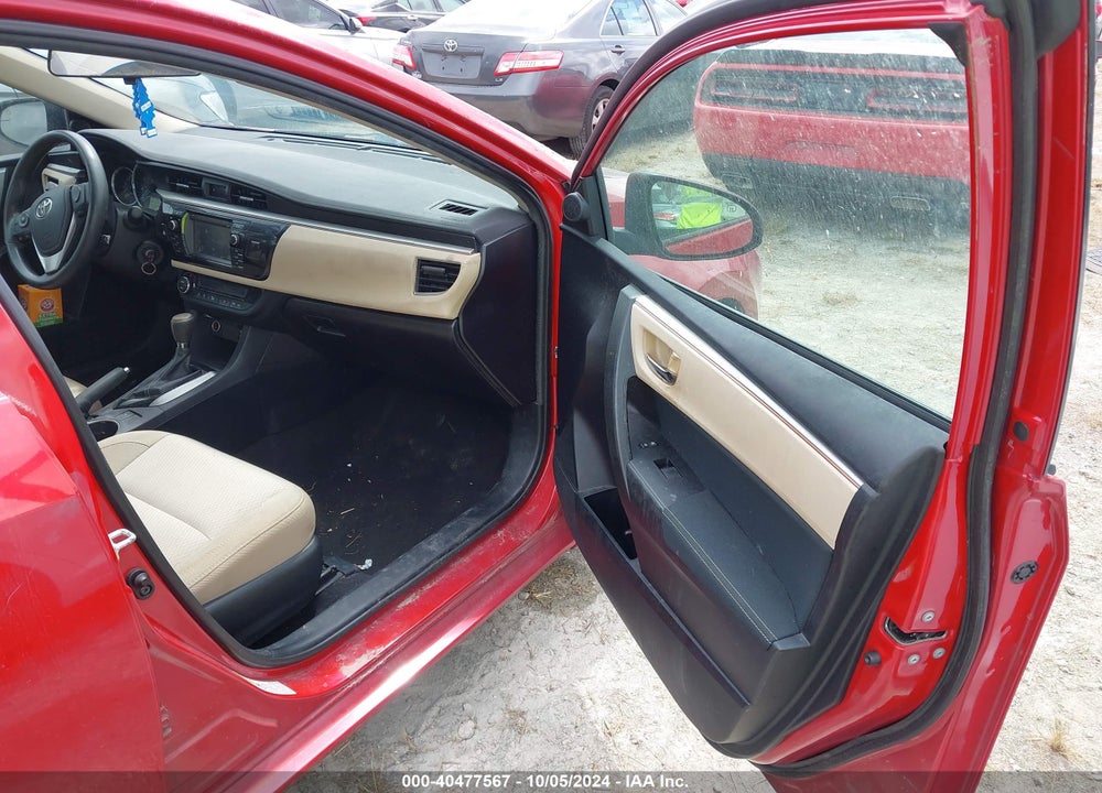 2016 TOYOTA COROLLA LE VIN: 2T1BURHE7GC597942