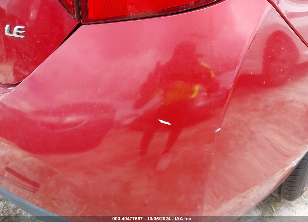 2016 TOYOTA COROLLA LE VIN: 2T1BURHE7GC597942