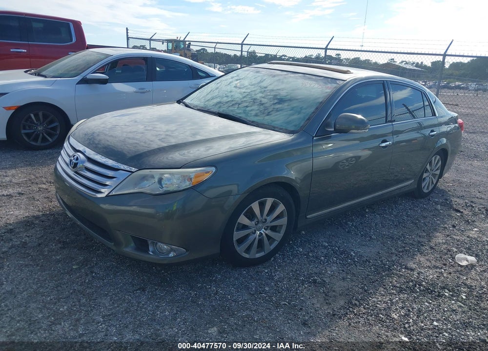 2011 TOYOTA AVALON LIMITED VIN: 4T1BK3DB2BU408765