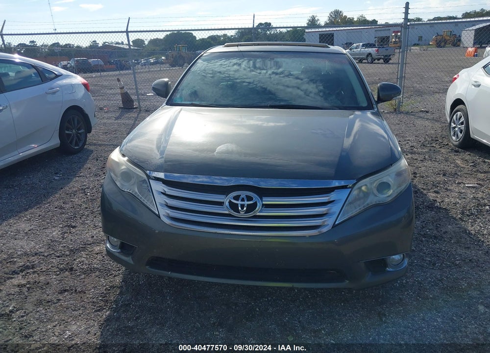 2011 TOYOTA AVALON LIMITED VIN: 4T1BK3DB2BU408765