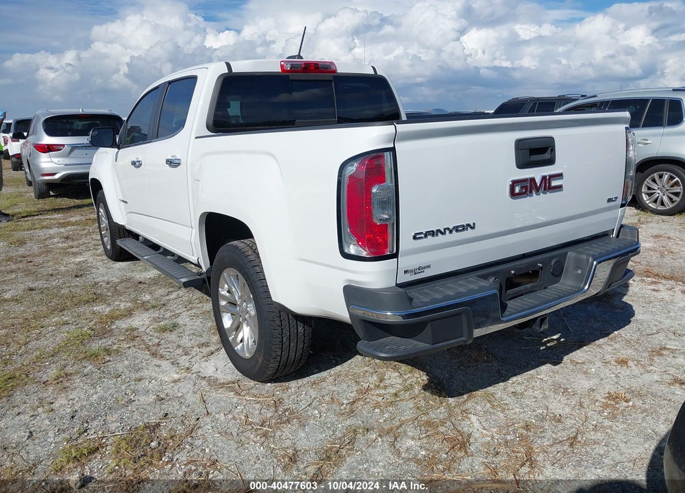 2016 GMC CANYON SLT VIN: 1GTG5DE37G1153456
