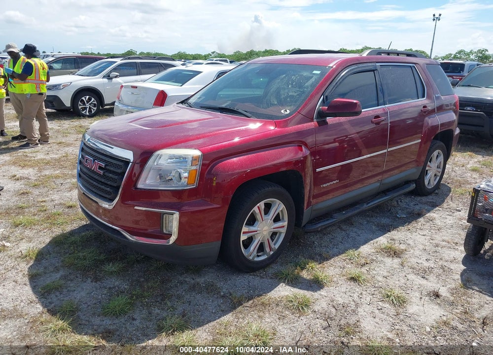 2017 GMC TERRAIN SLE-2 VIN: 2GKFLNE38H6140452