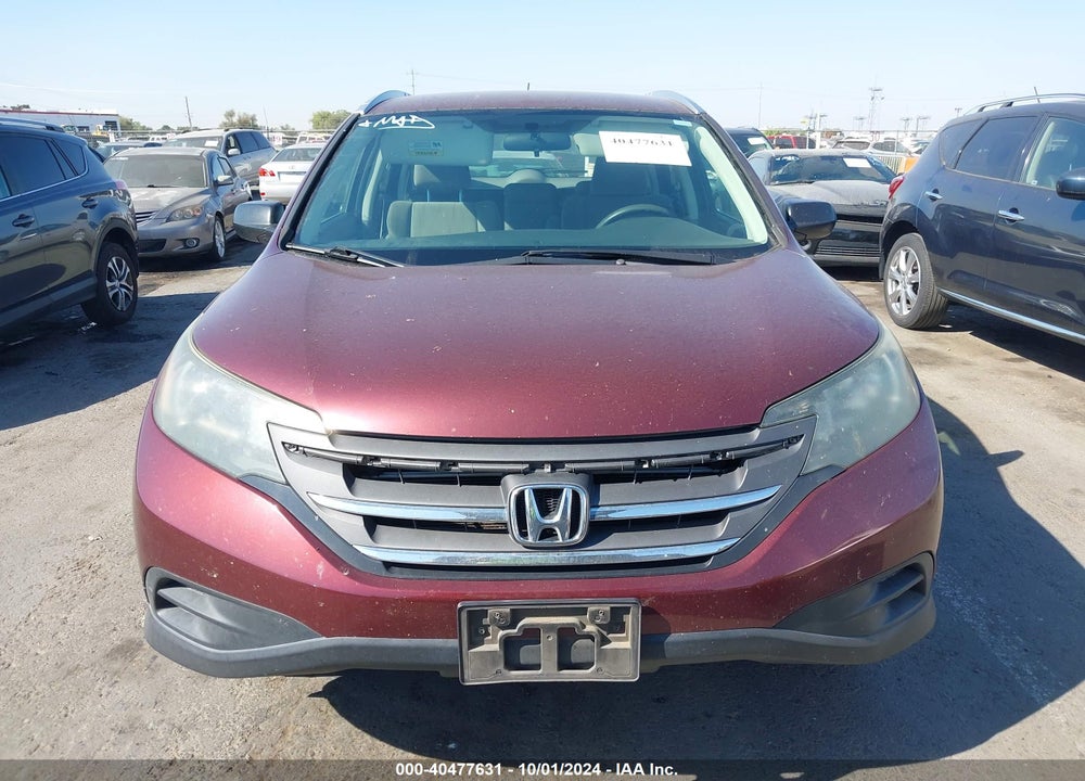 2012 HONDA CR-V LX VIN: 5J6RM4H39CL033478