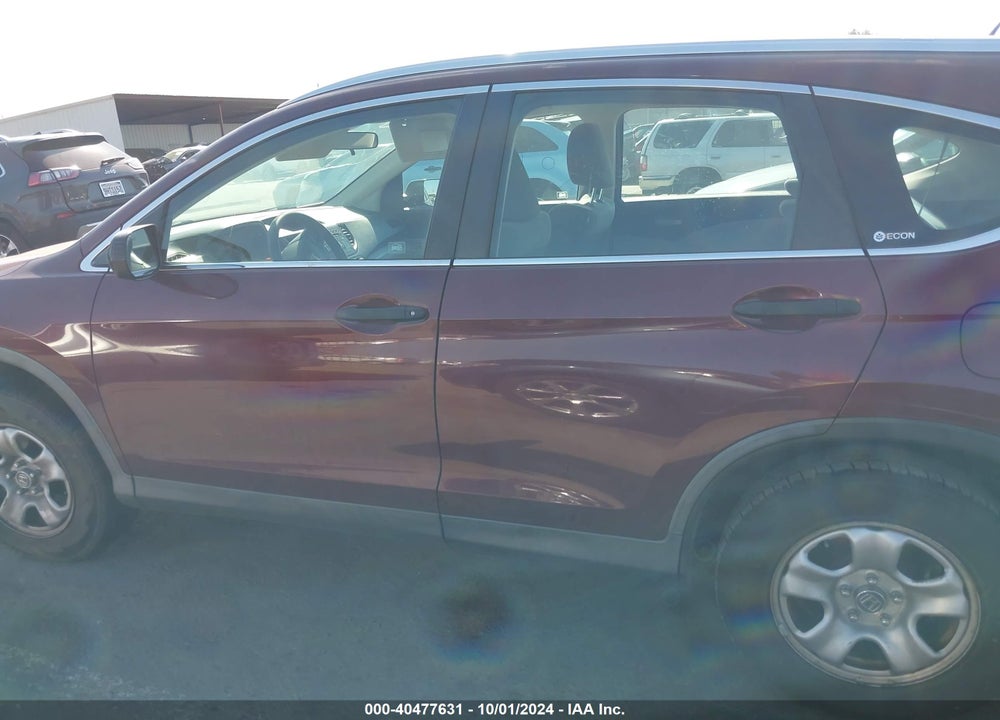 2012 HONDA CR-V LX VIN: 5J6RM4H39CL033478