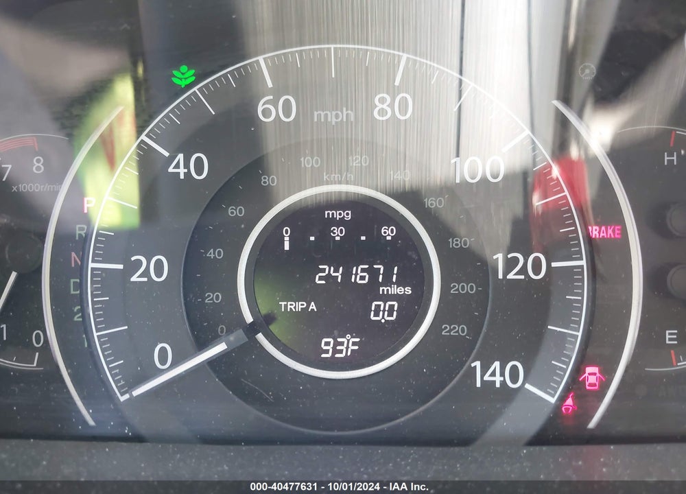 2012 HONDA CR-V LX VIN: 5J6RM4H39CL033478