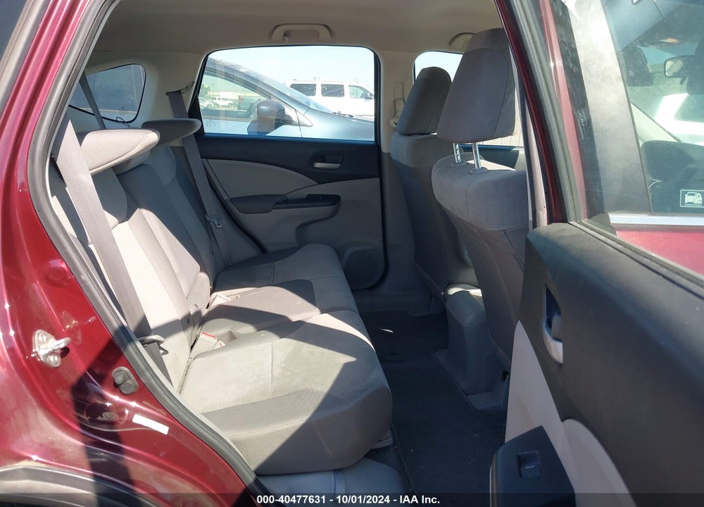 2012 HONDA CR-V LX VIN: 5J6RM4H39CL033478