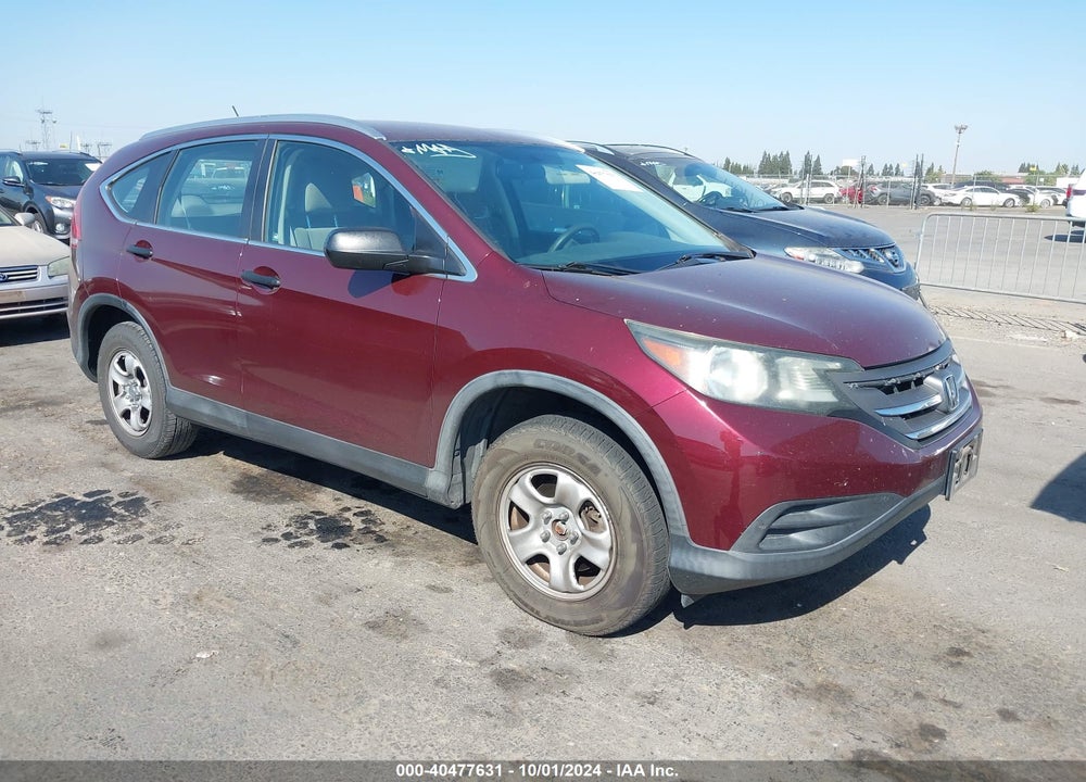 2012 HONDA CR-V LX VIN: 5J6RM4H39CL033478