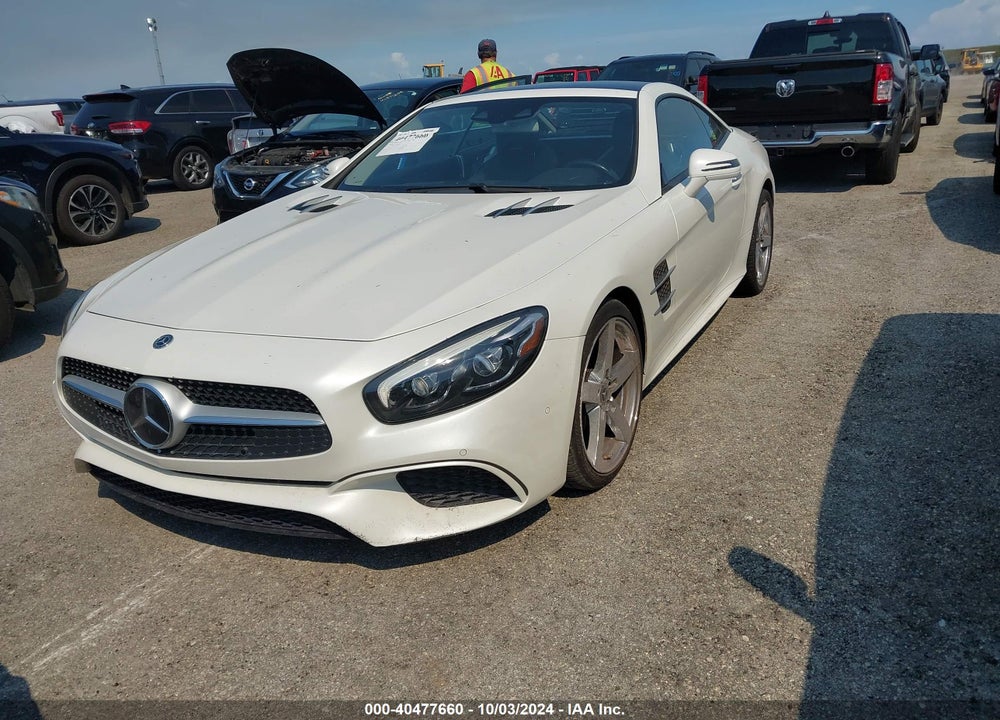 2018 MERCEDES-BENZ SL 450 VIN: WDDJK6GA8JF052710