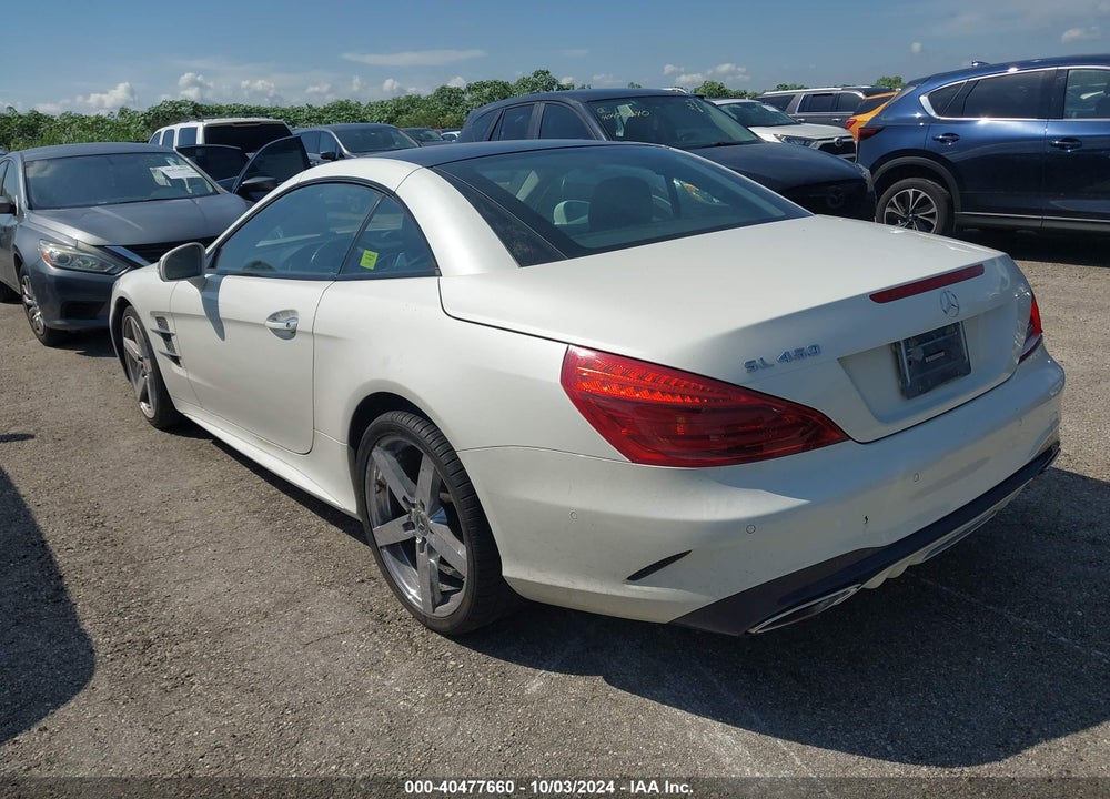 2018 MERCEDES-BENZ SL 450 VIN: WDDJK6GA8JF052710