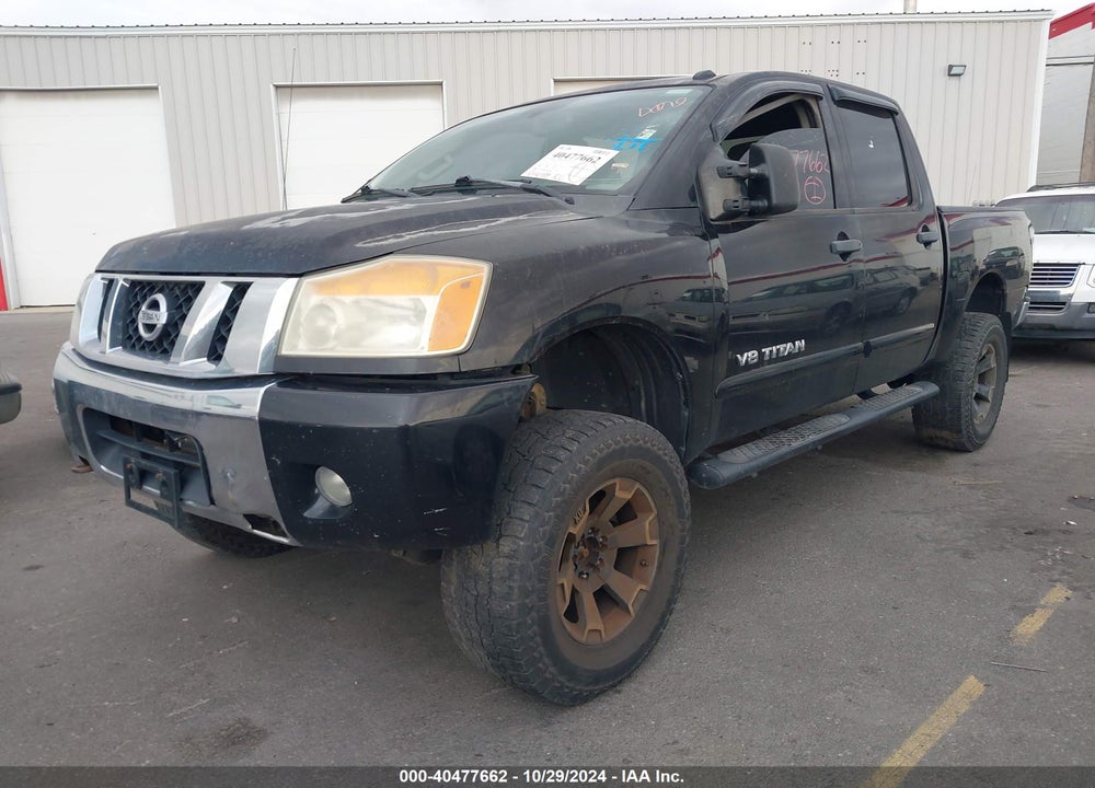 2012 NISSAN TITAN SV VIN: 1N6BA0EC7CN312930