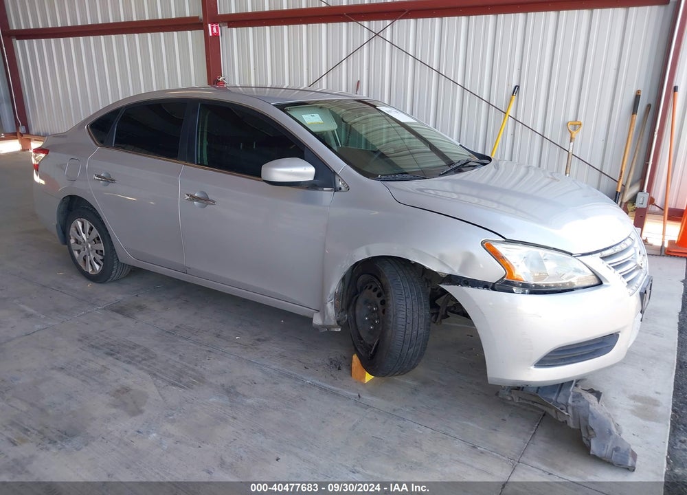 2014 NISSAN SENTRA SV VIN: 1N4AB7AP4EN855142