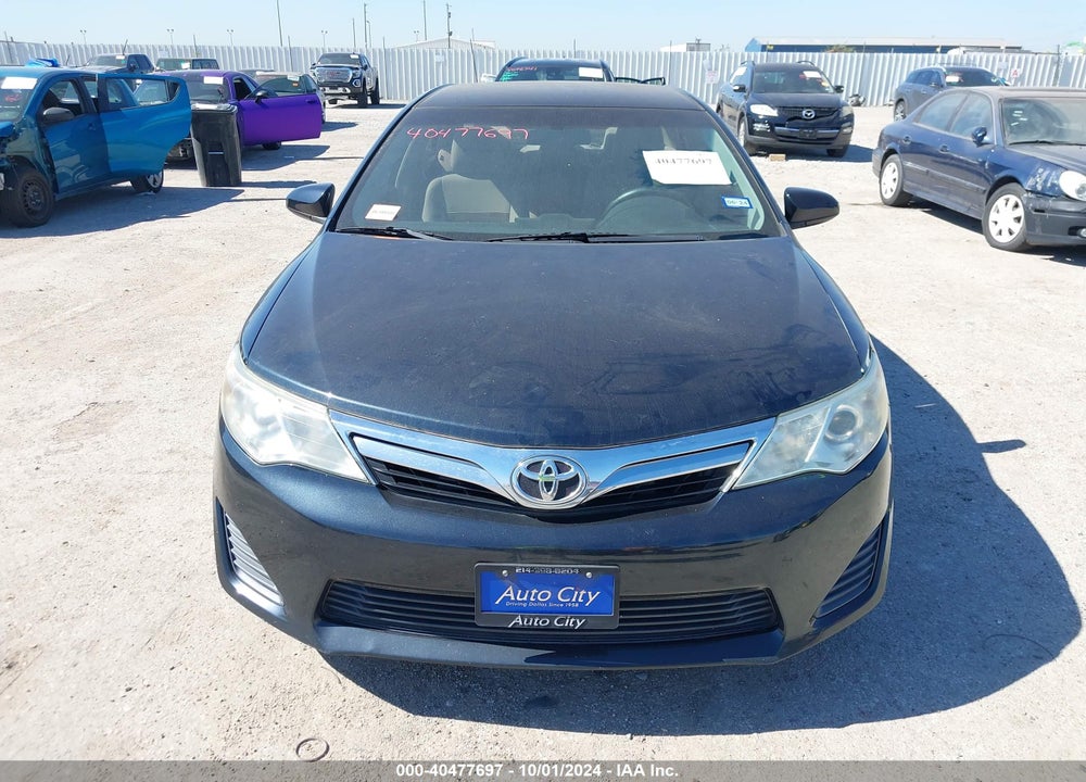 2012 TOYOTA CAMRY LE VIN: 4T4BF1FK3CR240776