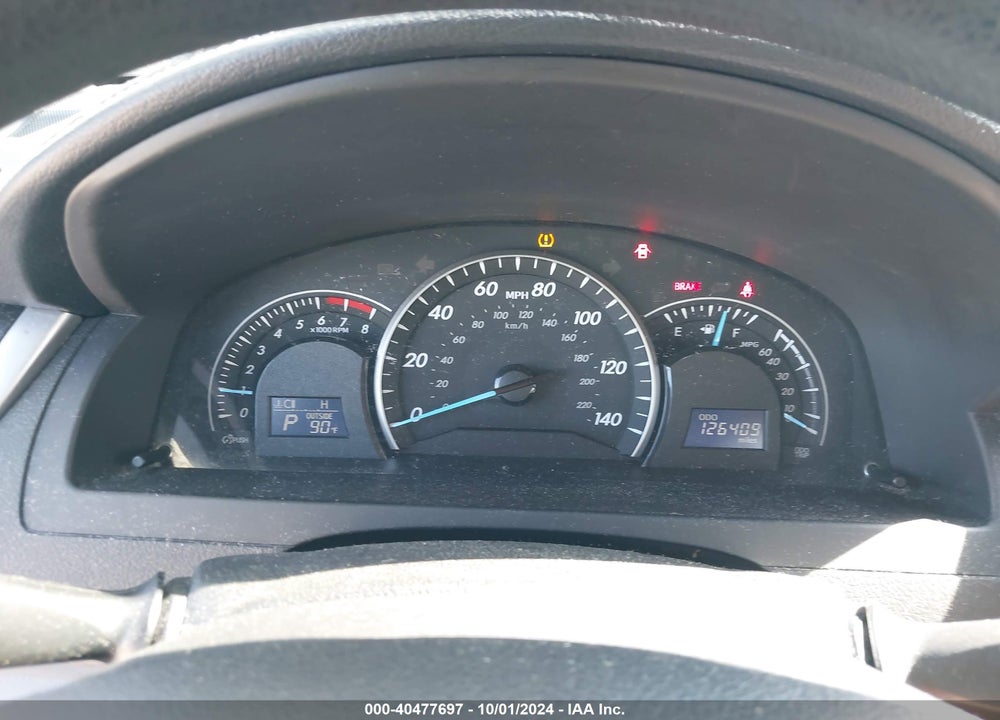2012 TOYOTA CAMRY LE VIN: 4T4BF1FK3CR240776