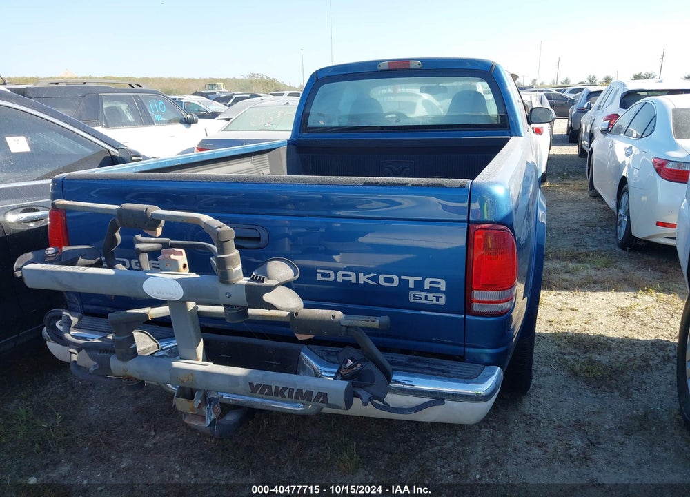 2003 DODGE DAKOTA SLT VIN: 1D7HG42N73S369306