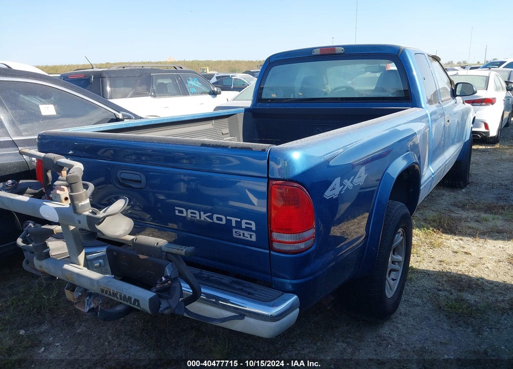 2003 DODGE DAKOTA SLT VIN: 1D7HG42N73S369306