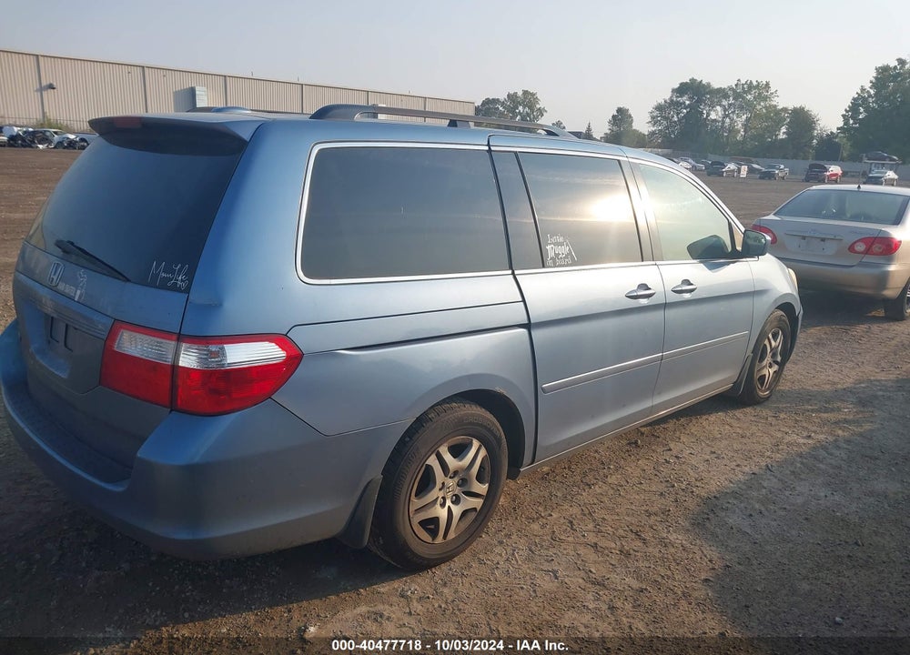2006 HONDA ODYSSEY EX-L VIN: 5FNRL38726B120121