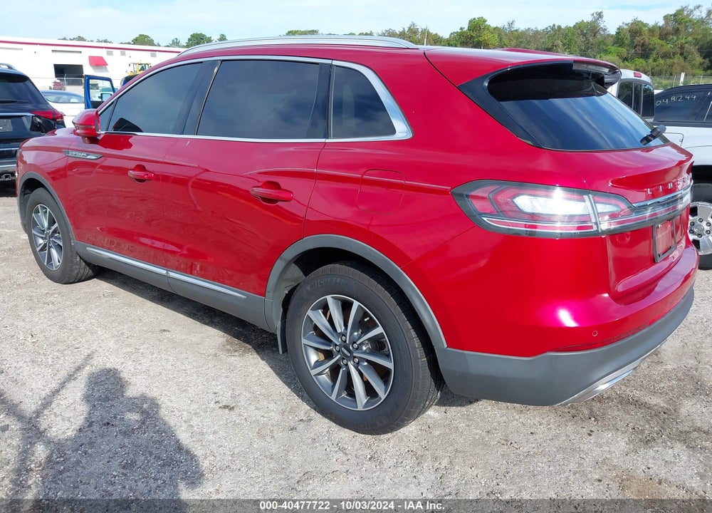 2021 LINCOLN NAUTILUS STANDARD VIN: 2LMPJ6J9XMBL12472