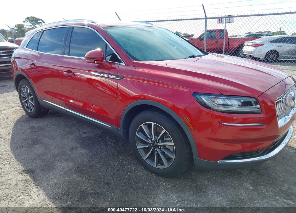 2021 LINCOLN NAUTILUS STANDARD VIN: 2LMPJ6J9XMBL12472