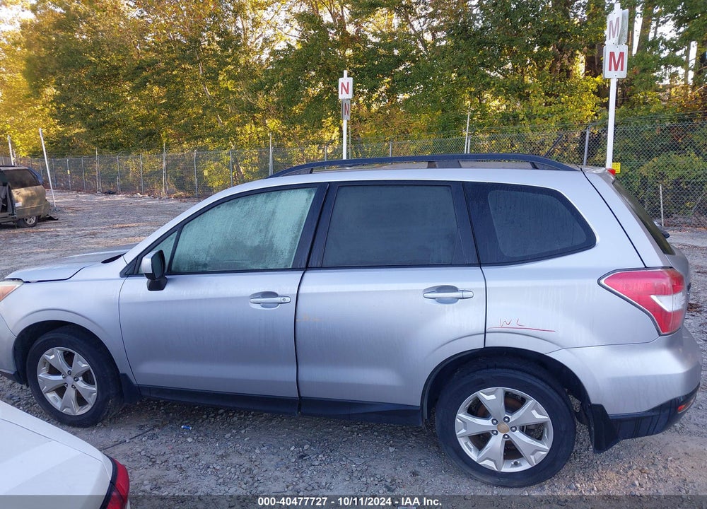 2015 SUBARU FORESTER 2.5I PREMIUM VIN: JF2SJADC2FH427028