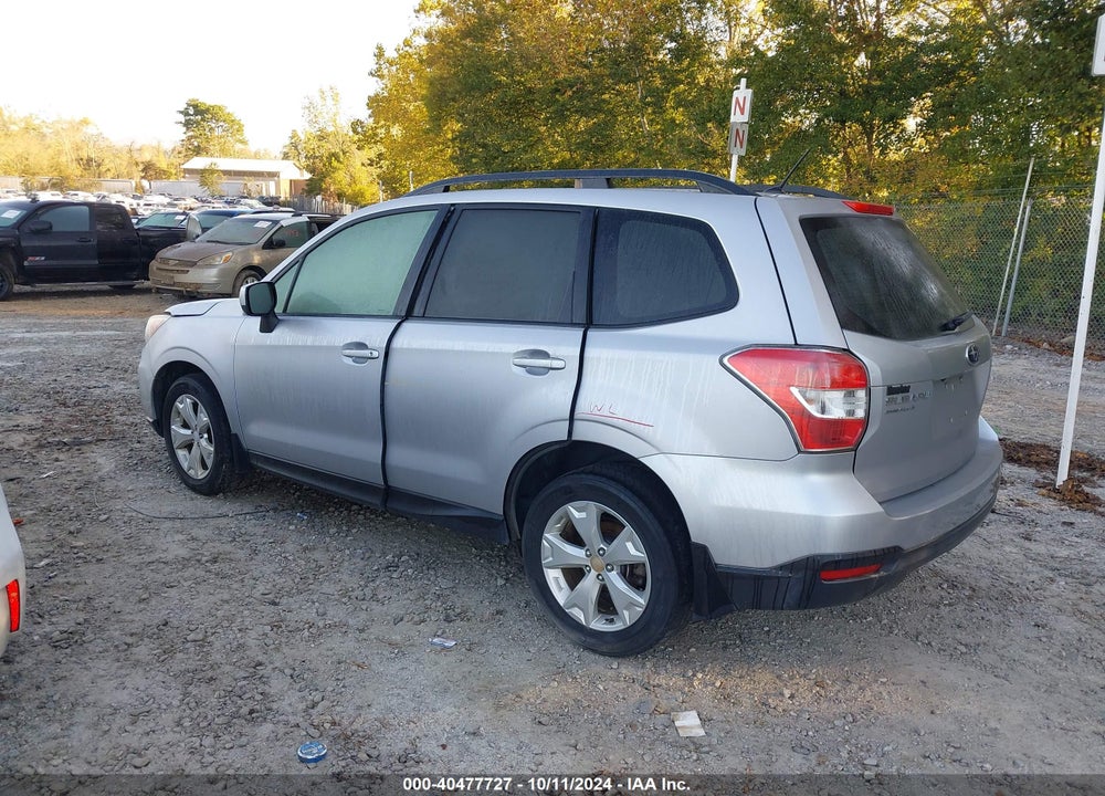2015 SUBARU FORESTER 2.5I PREMIUM VIN: JF2SJADC2FH427028