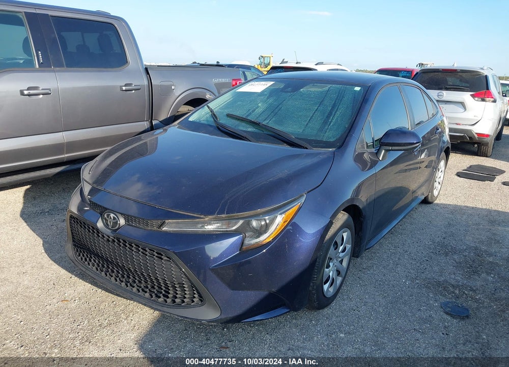 2022 TOYOTA COROLLA LE VIN: 5YFEPMAE9NP287421