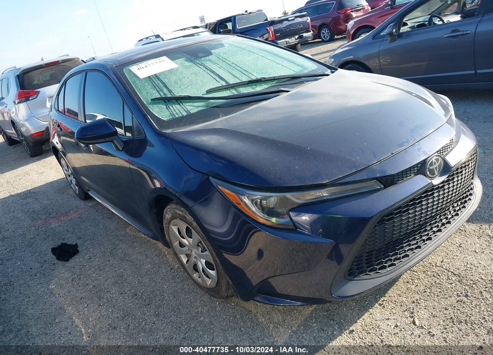 2022 TOYOTA COROLLA LE VIN: 5YFEPMAE9NP287421