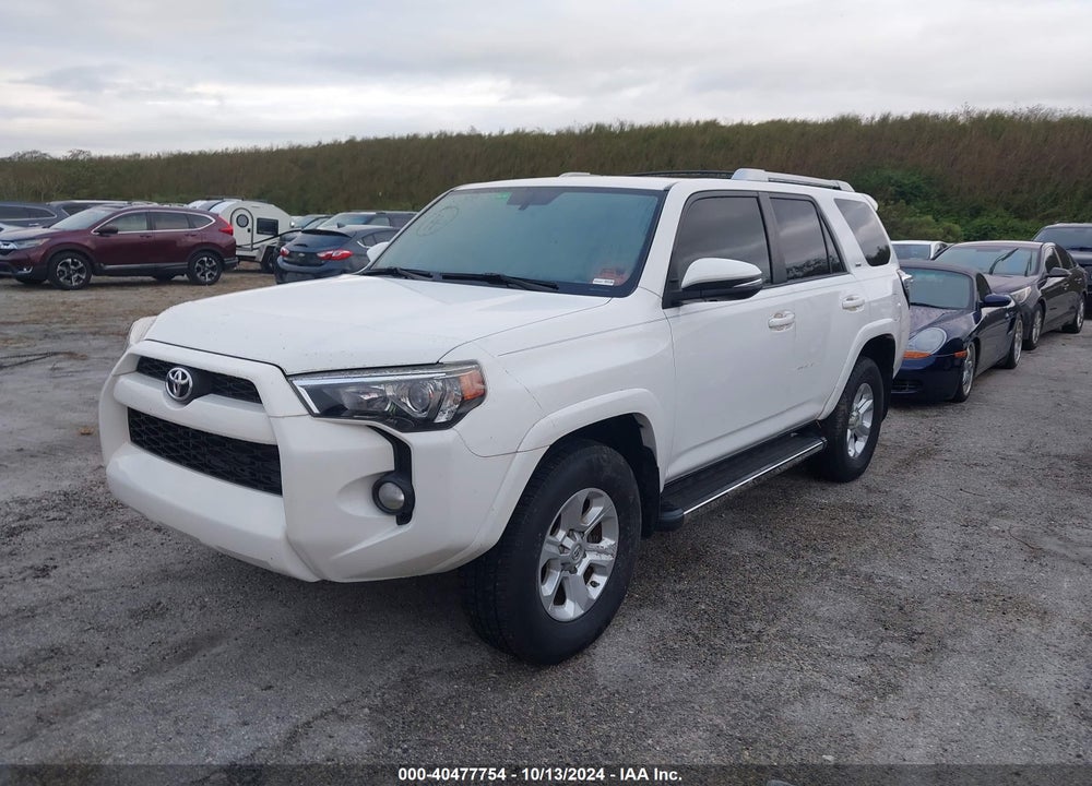 2016 TOYOTA 4RUNNER SR5 PREMIUM VIN: JTEBU5JR4G5397132