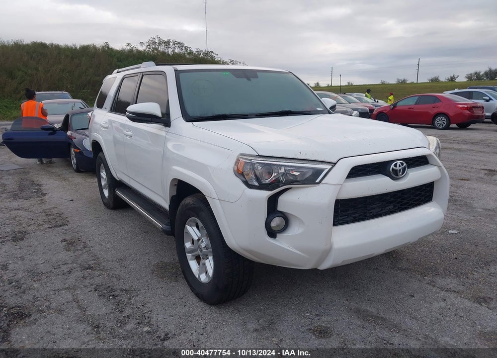 2016 TOYOTA 4RUNNER SR5 PREMIUM VIN: JTEBU5JR4G5397132