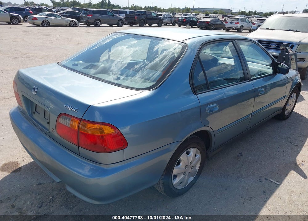 2000 HONDA CIVIC VALUE PACKAGE VIN: 2HGEJ6615YH555265