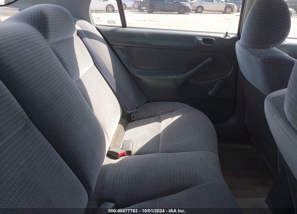 2000 HONDA CIVIC VALUE PACKAGE VIN: 2HGEJ6615YH555265