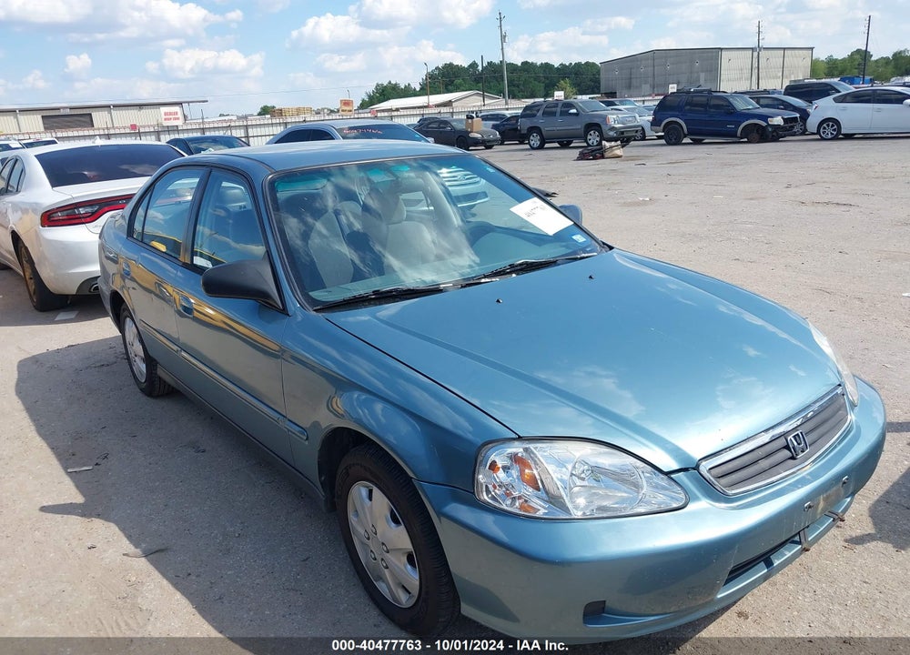 2000 HONDA CIVIC VALUE PACKAGE VIN: 2HGEJ6615YH555265