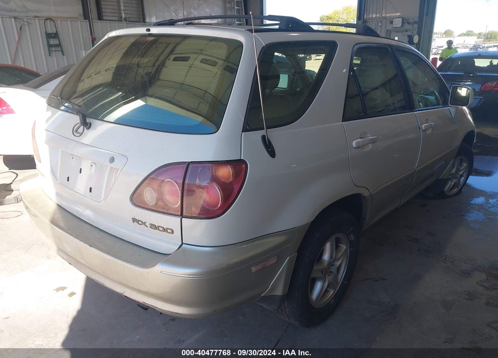 2000 LEXUS RX 300 VIN: JT6HF10U1Y0110049