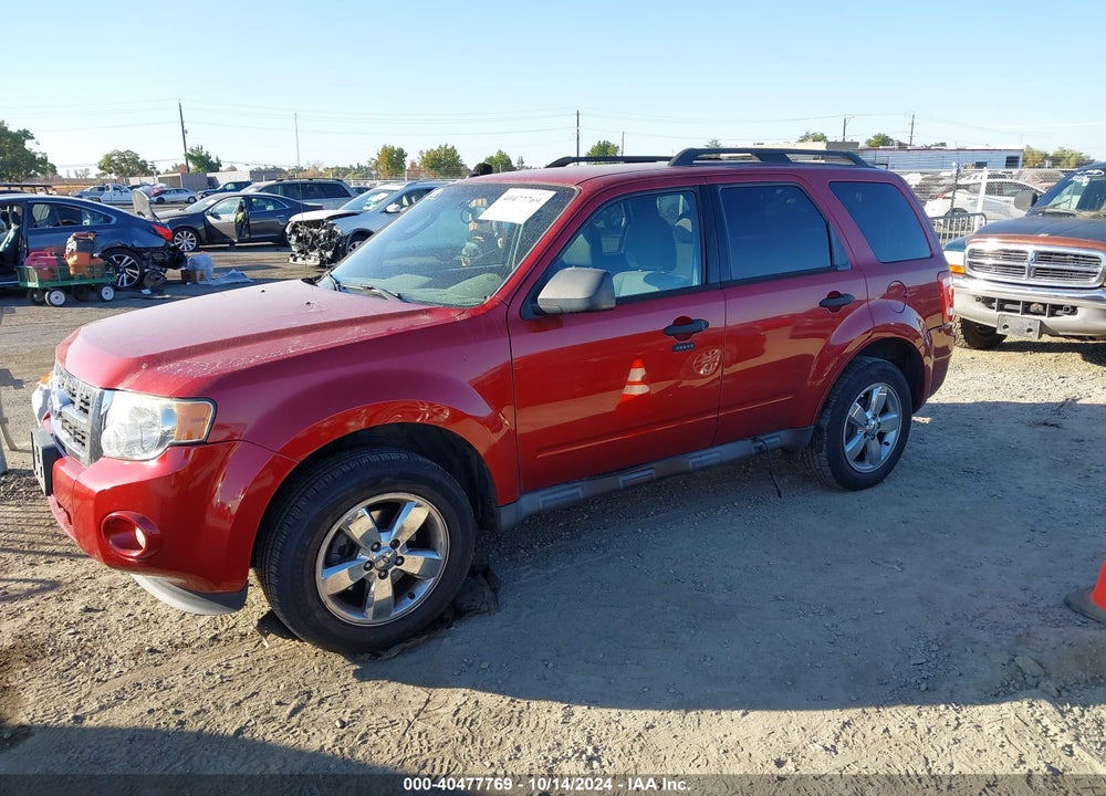 2012 FORD ESCAPE XLT VIN: 1FMCU0DGXCKB67950