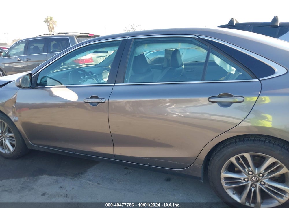 2016 TOYOTA CAMRY SE VIN: 4T1BF1FK3GU596483